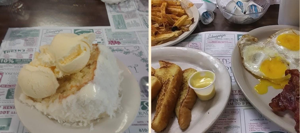 Perry Restaurant Menu